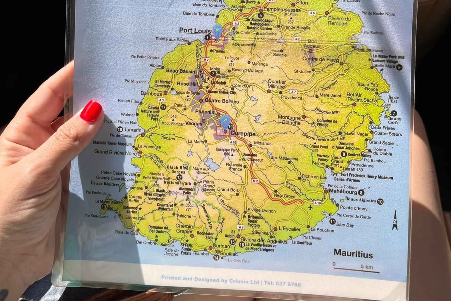 Vieraile koko Mauritiuksella päivässä