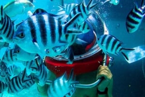 Marcher sous la mer à l'île Maurice avec transfert