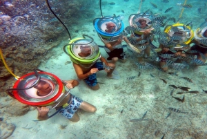Marcher sous la mer à l'île Maurice avec transfert