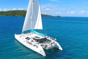 Nage avec les dauphins sur la côte ouest de l'île Maurice, rocher de cristal et déjeuner