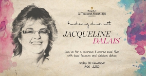 Anniversary Charity Dinner with Jacqueline Dalais at Shangri-La's Le Touessrock Resort & Spa