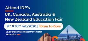 Attend IDP's UK, Canada, Australia & New Zealand Education Fair 2020