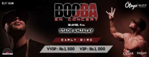 Booba Unique Concert at Anjalay Stadium - Saturday 28 April