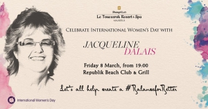 Celebrate Women's Day with Jacqueline Dalais