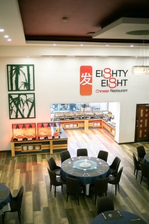 Chinese Open Buffet at Eighty Eight