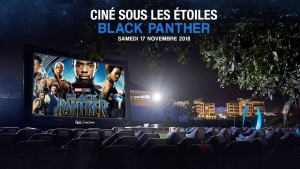 CINÉ SOUS LES ÉTOILES (OUTDOOR CINEMA) - BLACK PANTHER