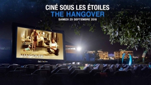 CINÉ SOUS LES ÉTOILES (OUTDOOR CINEMA) - THE HANGOVER