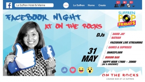 Facebook night at On The Rocks!