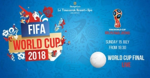 FIFA World Cup 2018 Final at Shangri-La's Le Touessrock Resort & Spa