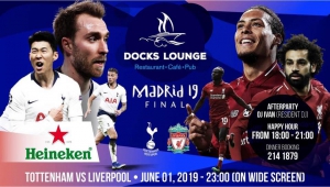 Final Champions League at Docks Lounge