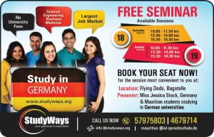 Free Seminar on Study Options in Germany!
