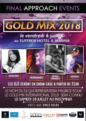 Gold Mix 2018 at Le Suffren Hotel and Marina