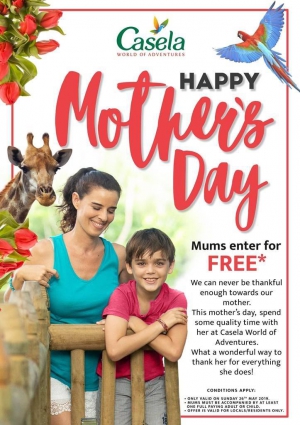 Happy Mother's Day at Casela World of Adventures