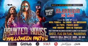 Haunted House X Halloween Party At Shotz with Blakkayo Live