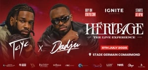 Héritage – Dadju et Tayc Mauritius Concert 2025