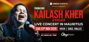 Kailash Kher & Kailasa Live-Konzert in Mauritius