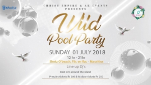 Mauritius Wild Pool Party