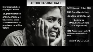 OPEN ACTOR Casting CALL