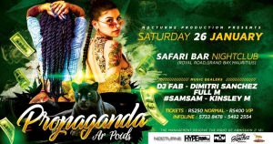 Propaganda Ar Poids x Safari Bar Nightclub