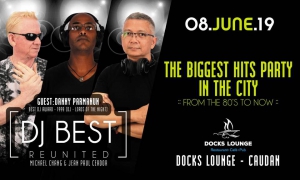 The Biggest hits Party in the City at Docks Lounge, Caudan