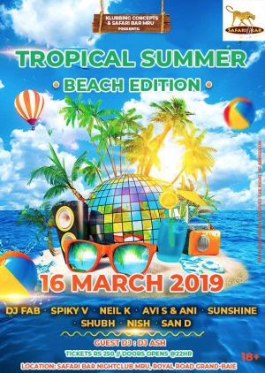 Tropical Summer - BEACH Edition