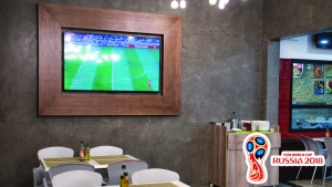 World Cup 2018 at Pizza Burger Perfect Belgium v Tunisia Jun23