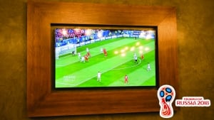 World Cup 2018 at Pizza Burger Perfect Germany v Sweden Jun23