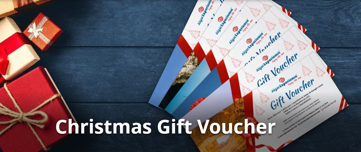 Christmas Gift Vouchers AlgarExperience Boat Trips