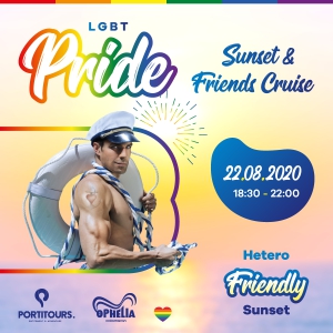 LGBT Sunset & Friends Cruise by Ophelia Catamaran
