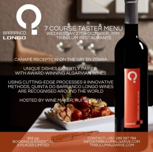 Wine Pairing Evening at Tribulum