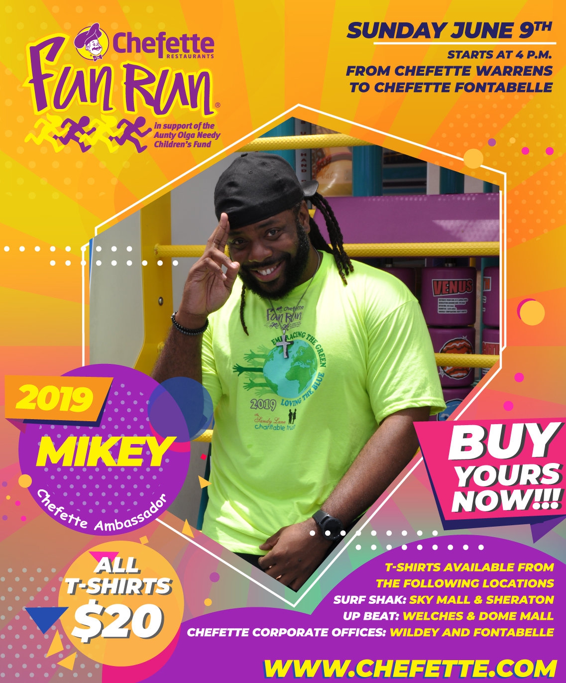 Chefette Restaurants Fun Run 2019 My Guide Barbados