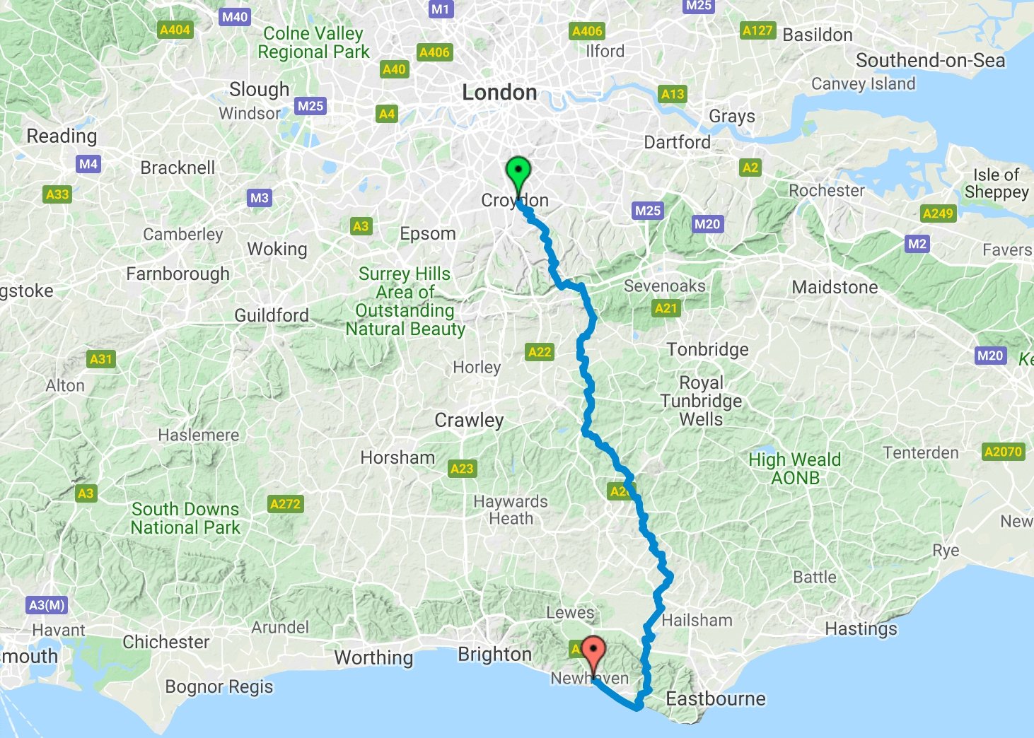 Top Walking Routes in Sussex