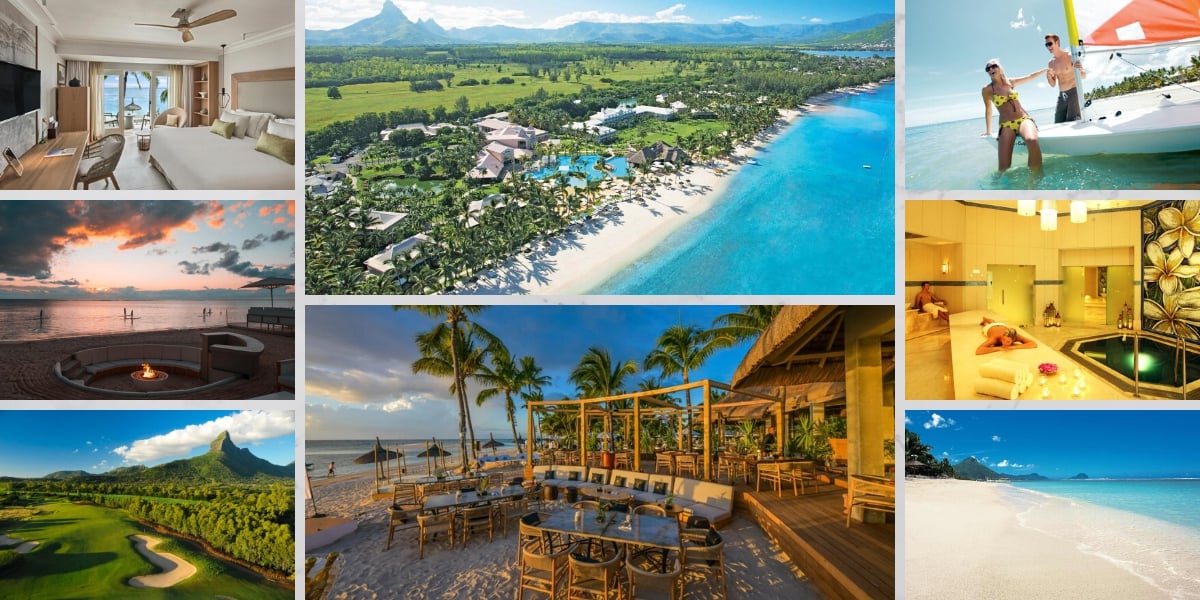 Overview of Sugar Beach Resort Mauritius