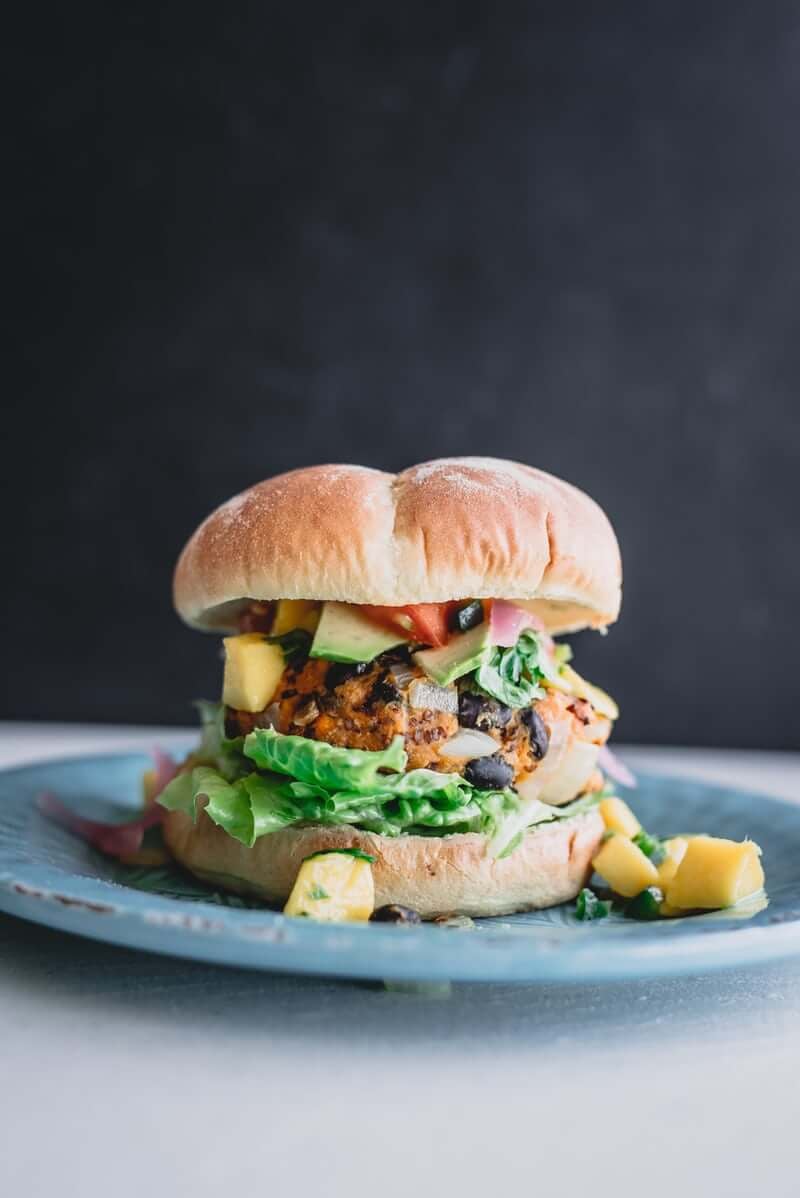 veggie burger