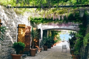 Budva Old Town View Towards the Beach
