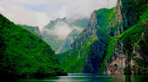 The three mountain lakes of Northern Albania