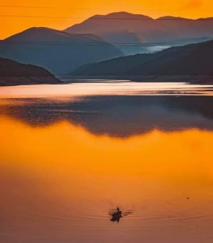 The three mountain lakes of Northern Albania