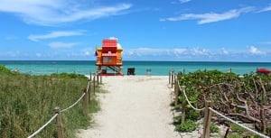 Miami Is Auctioning Off the Ultimate Beach Souvenir: A Pair of Its Iconic Lifeguard Towers