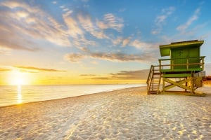 Miami Is Auctioning Off the Ultimate Beach Souvenir: A Pair of Its Iconic Lifeguard Towers