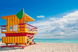 Miami Is Auctioning Off the Ultimate Beach Souvenir: A Pair of Its Iconic Lifeguard Towers
