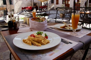The Best Breakfast in the Old Town of Kotor