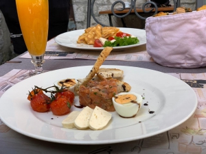 The Best Breakfast in the Old Town of Kotor