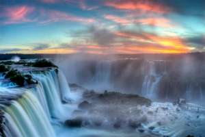 The Iguazu Falls - the Argentine side