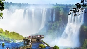 The Iguazu Falls - the Argentine side