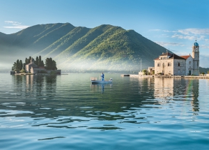 Perast Islets and a Fisherman | Ranko Maras