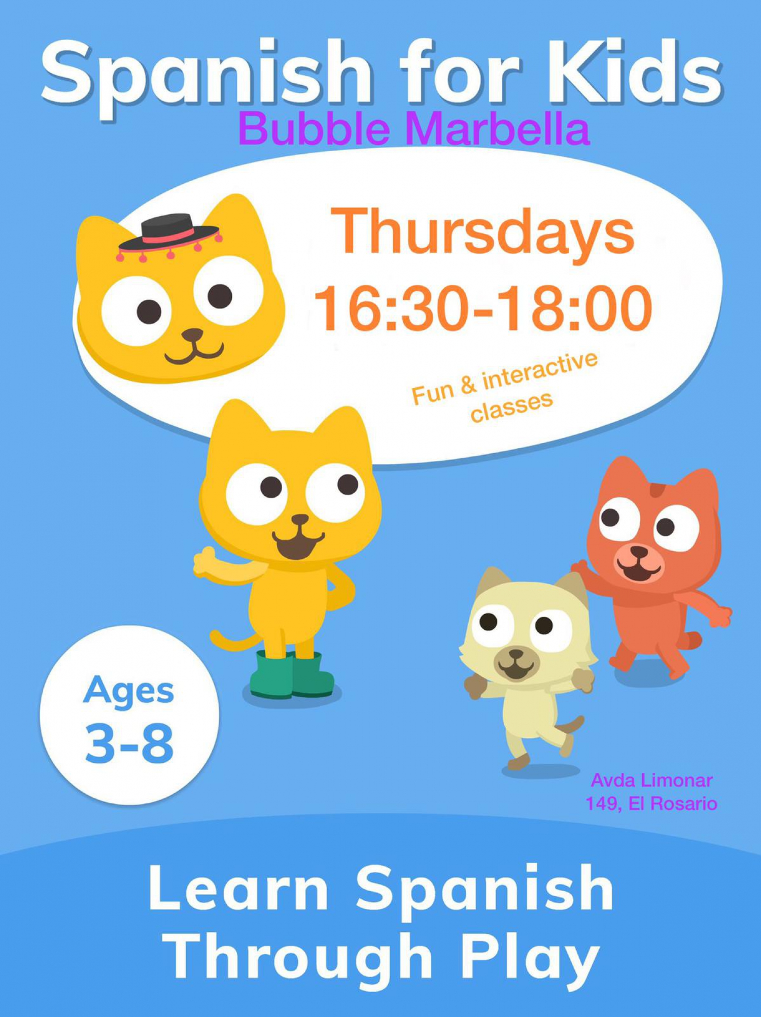 Spanish for Kids at Bubble