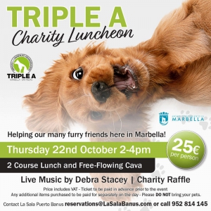 Charity Luncheon in aid of local Animal Shelter