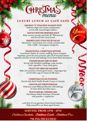 Christmas Day at Yanx Cafe