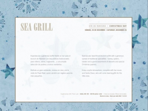 Christmas Day Brunch at Sea Grill