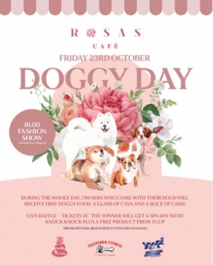 Doggy Day at Rosas Cafe